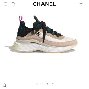 CHANEL Suede Sneakers